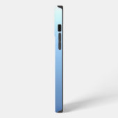 スカイブルーグラデーション iPhoneケース (左側面)