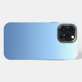 スカイブルーグラデーション iPhoneケース (裏面横)