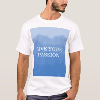スカイブルーグラデーション Tシャツ