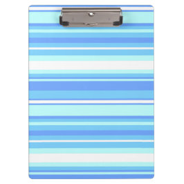 スカイブルーストライプ クリップボード
