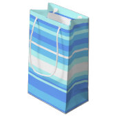 スカイブルーストライプ スモールペーパーバッグ (裏面アングル)