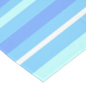 スカイブルーストライプ テーブルクロス (アングル)