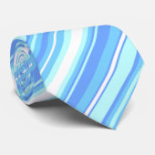 スカイブルーストライプ ネクタイ (ロール)