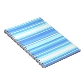 スカイブルーストライプ ノートブック (右側)