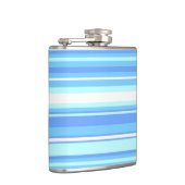 スカイブルーストライプ フラスク (右)