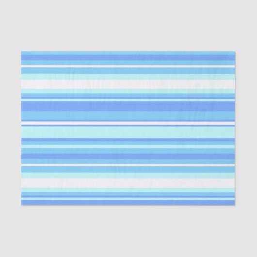 スカイブルーストライプ 薄葉紙 (正面)