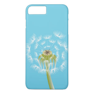 スカイブルーダンデリオンフローラ自然 iPhone 8 PLUS/7 PLUSケース