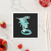 スカイブルードラゴンx 50 スタンダードカクテルナプキン (インサイチュ)