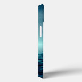 スカイブルードリームキャッチャーとティール(緑がかった色)海背景 Case-Mate iPhoneケース (裏面 / 右)