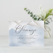 スカイブルーパールファセットが延期結婚済み 招待状 (スタンド正面)