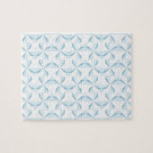 スカイブルーピンホイール ジグソーパズル (横)