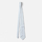 スカイブルーピンホイール ネクタイ (裏面)