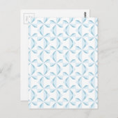 スカイブルーピンホイール ポストカード (正面/裏面)