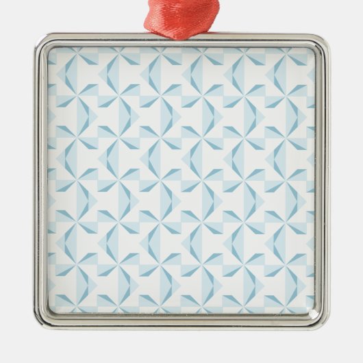 スカイブルーピンホイール メタルオーナメント (正面)