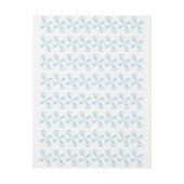 スカイブルーピンホイール ラップアラウンド宛名ラベル (シート)