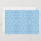 スカイブルーフローラキンセアニェラありがとう サンキューカード (裏面)