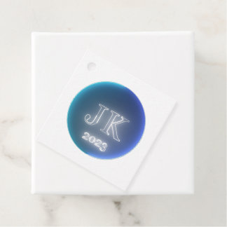 スカイブルーメッセージカード2023 フェイバータグ