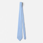スカイブルーメンズシ無地のルクブルー結婚のネクタイ ネクタイ (正面)