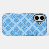 スカイブルーモロッコダマスク Case-Mate iPhoneケース (裏面 (横))