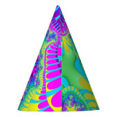 スカイブルーレインボーメルト パーティーハット (裏面)