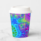 スカイブルーレインボーメルト 紙コップ (左)