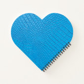 スカイブルーレザー ノートブック (裏面)