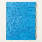 スカイブルーレザー プランナー手帳 (裏面)