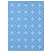 スカイブルー七宝パターン クリップボード (裏面)