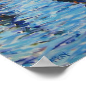 「スカイブルー反射」 ポスター (角)