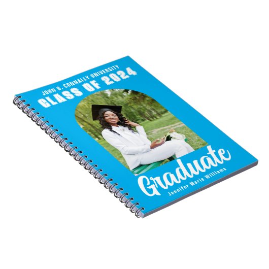 スカイブルー大学院フォトアーモダンチ卒業 ノートブック (右側)