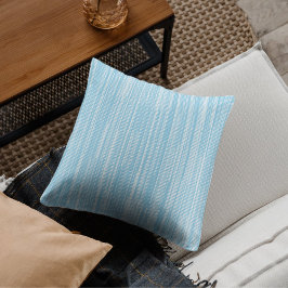 スカイブルー海インスパイア クッション