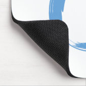 スカイブルー禅シンボル マウスパッド (コーナー)