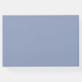 スカイブルー結婚ズゲストブック ゲストブック (裏面)