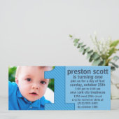 スカイブルー1はおもしろいの写真の最初誕生会です 招待状 (スタンド正面)