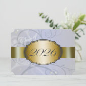 スカイブルー ハーヴェストとゴールドの2026年卒業 招待状 (スタンド正面)