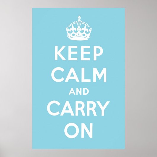 スカイブルー ポスター (正面)