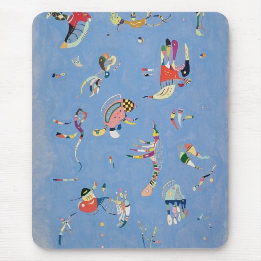 スカイブルー マウスパッド (正面)