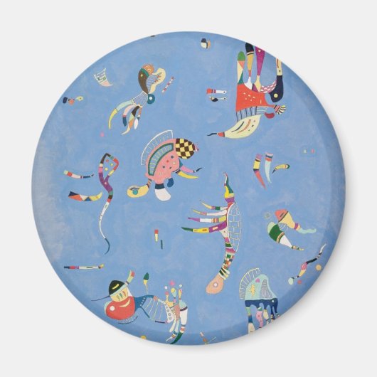 スカイブルー マグネット (正面)