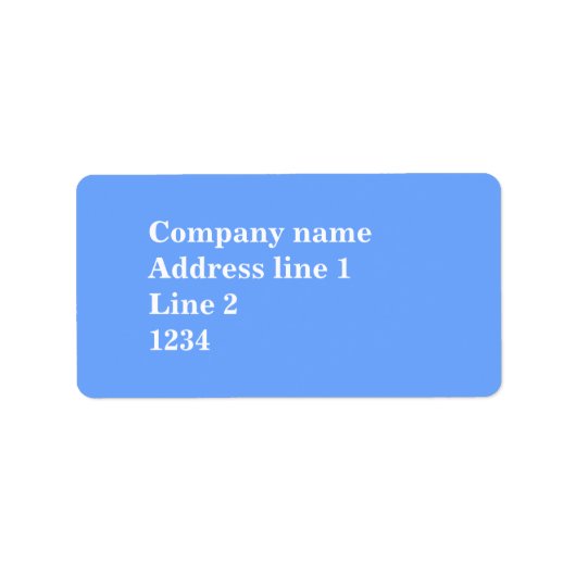 スカイブルー ラベル (正面)