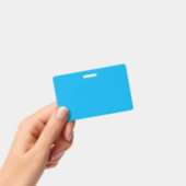 スカイブルー#00B0EFボールブルー バッジ (手持ち)