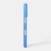 スカイブルー iPhone 16ケース (右側面)