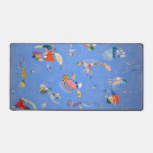 スカイブルー | Kandinsky | デスクマット (正面)