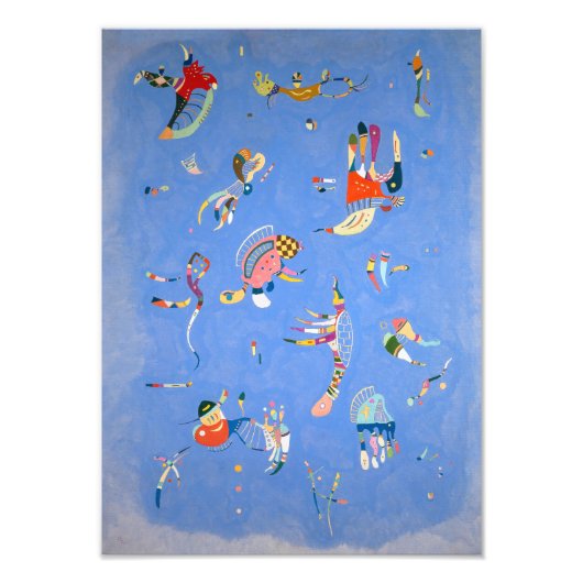 スカイブルー | Kandinsky | フォトプリント (正面)