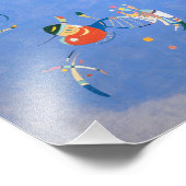 スカイブルー | Kandinsky | フォトプリント (角)