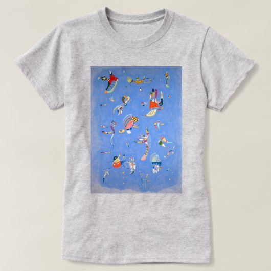 スカイブルー | Kandinsky | Tシャツ (デザイン正面)