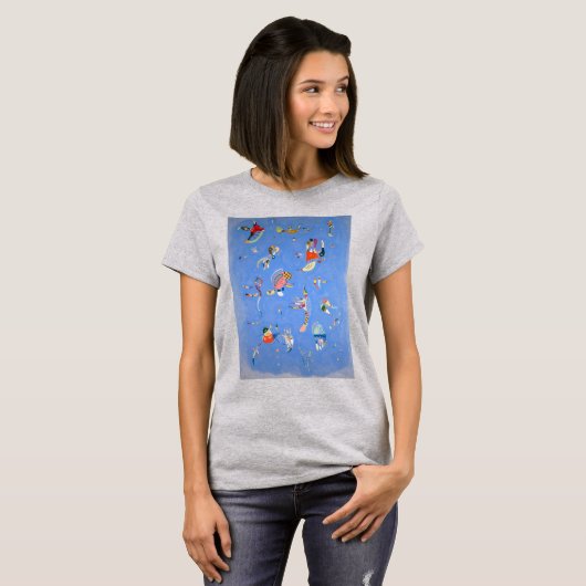 スカイブルー | Kandinsky | Tシャツ (正面フル)