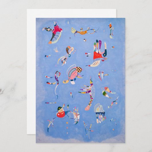 スカイブルー | Wassily Kandinsky (正面/裏面)