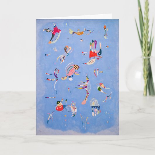 スカイブルー | Wassily Kandinsky カード (正面)