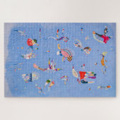 スカイブルー | Wassily Kandinsky ジグソーパズル (横)