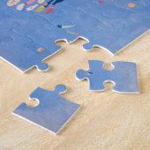 スカイブルー | Wassily Kandinsky ジグソーパズル (側面)